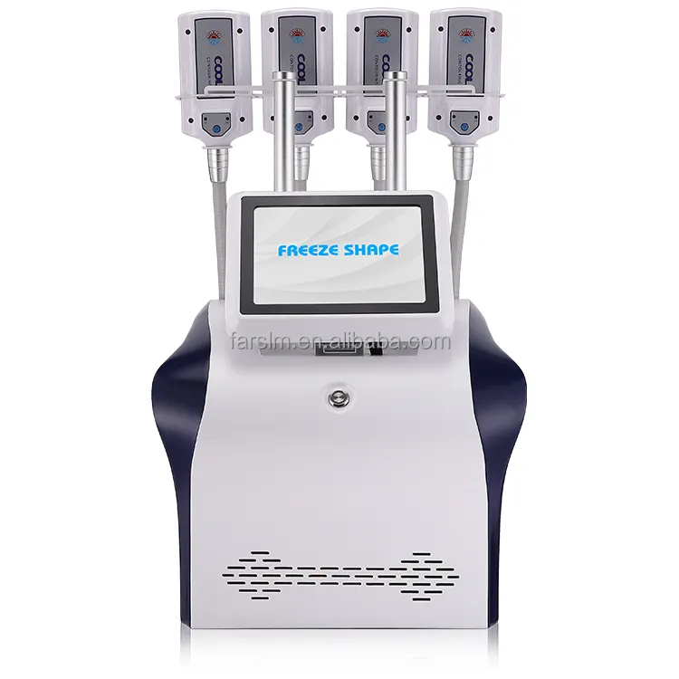 2023 Cryo Pads Cool Thermal Paddles Body Contouring equipment Cryoskin EMS Slimming Machine With 4 Cryo Handles