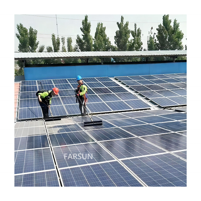 FarSun Smart 3.6M Solar Clean Robot Solar PV Cleaning Solar Washing Machine