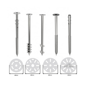 FarSun Helix Ground Screw Ground Spiral Anchors Helical Piles