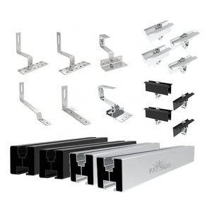 FarSun PV Mounting Bracket Solar Aluminum Rail PV System Rail