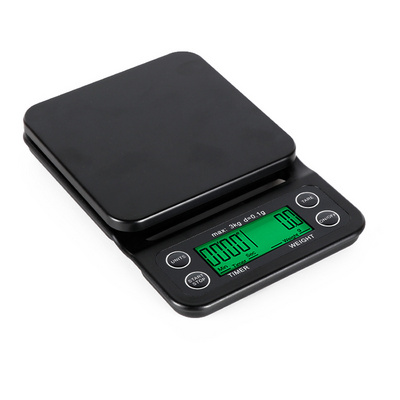 Kitchen Electronic Digital Coffee Timer Small Quantity Factory Offer more Weighing Scale Timer