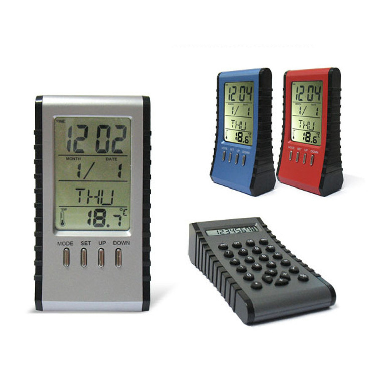 Electronic desktop calculator clock and Calendar calculator