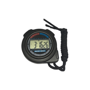 Single row digital chronometer sport stopwatch counter with timer switch