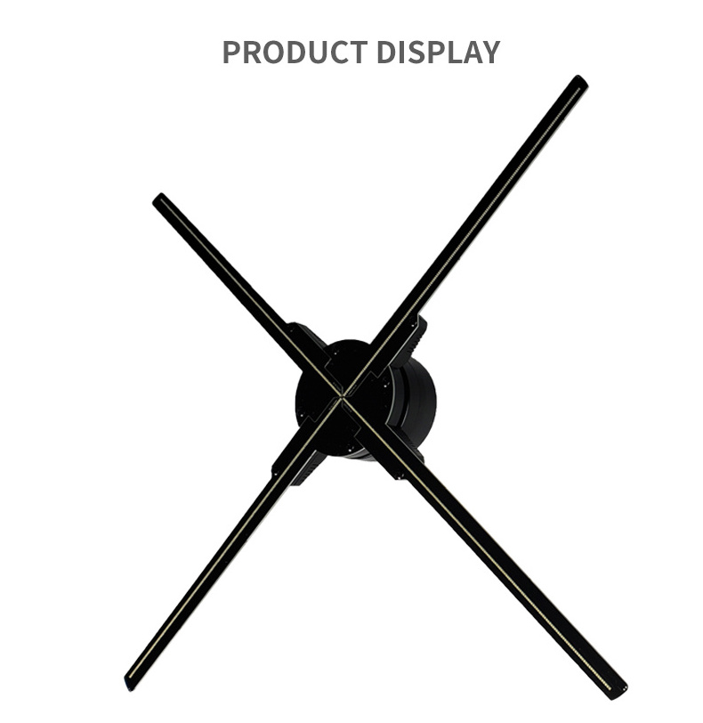 FY3D-Z5S  100CM large size hologram led fan  3d Led Fan 3d holographic display