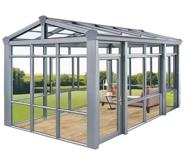 Octagon green houses solarium glass greenhouse sunroom glass houses free standing