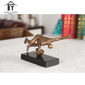 Fashim handicraft home decor metal crafts modern abstract sculpture decoration