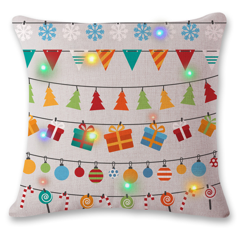 Colorful Outdoor Patio Led Cushion And Pillows