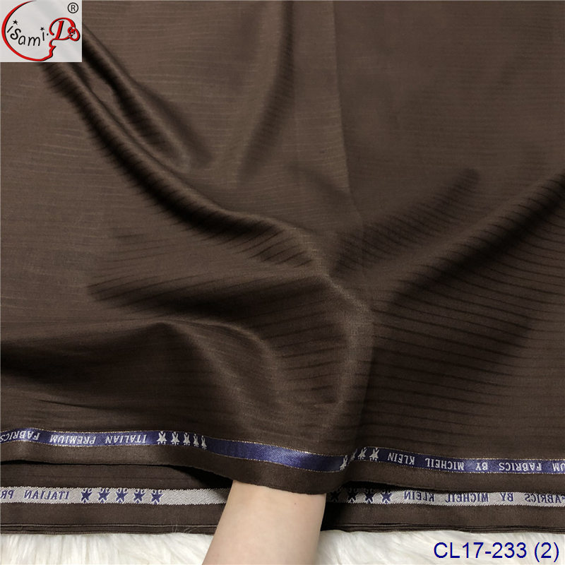 high quality cashmere wool on suit fabric  for Muslim Robe fabric and Bed sheets, sofa covers, and outer cloth CL17-233