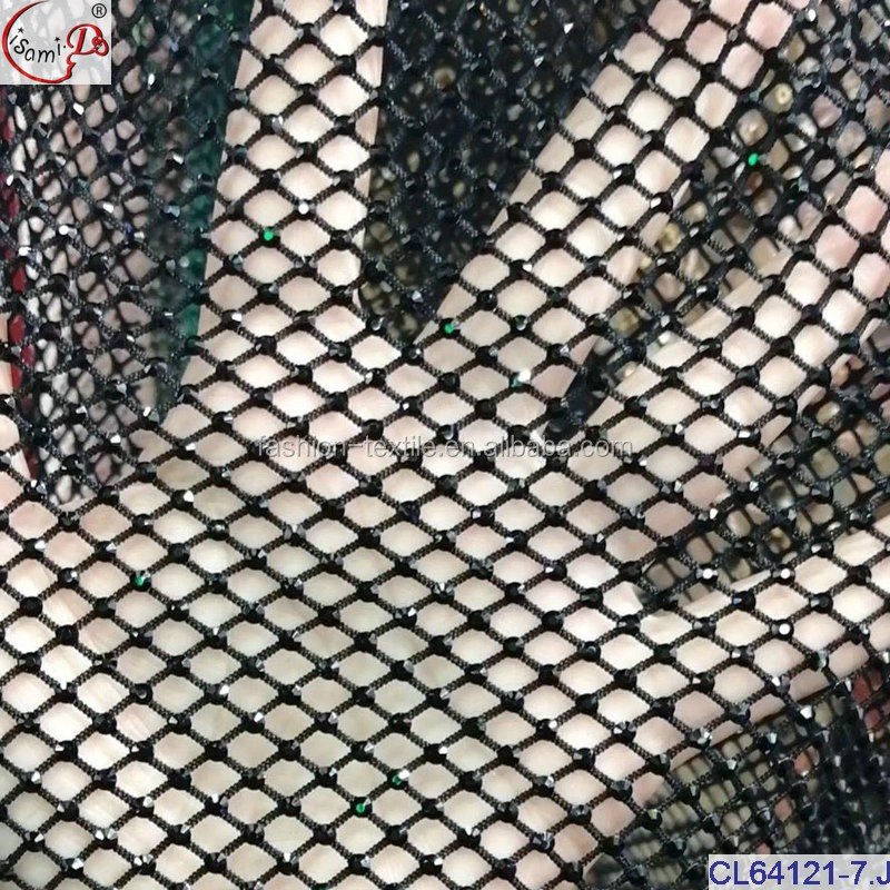 Wholesale Diamond Mesh Wrap Roll Sparkle Rhinestone Ribbon Banding Crystals Rhinestone fabric For Popular design