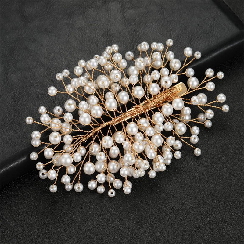 Wedding Accessories Hair Jewelry Imitation Pearl Hair Clip Headpiece Women Headdress Bridal Wedding Dress Accessories