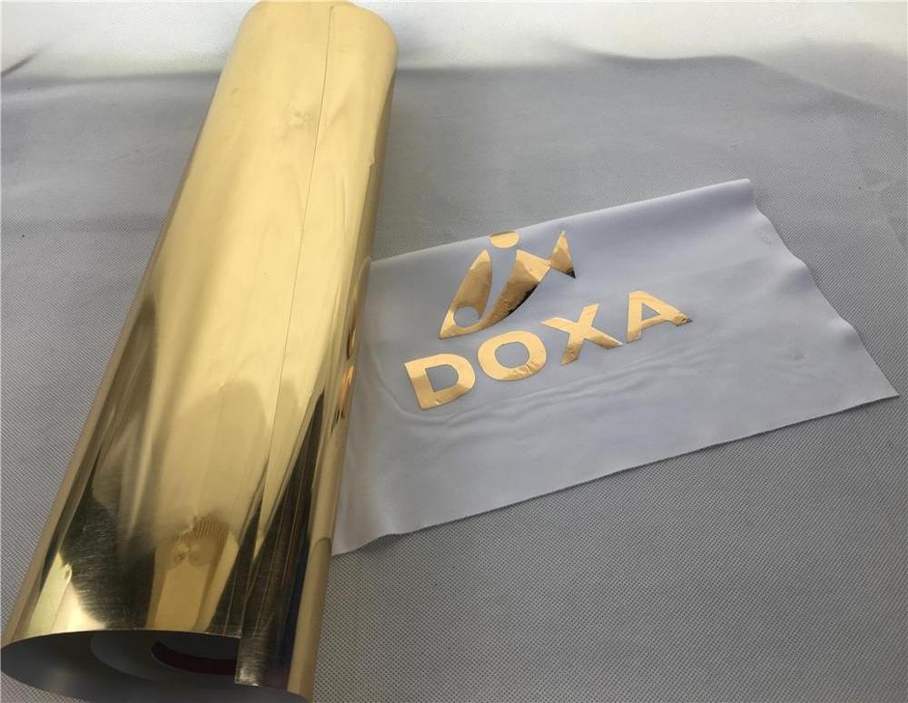 Ada wholesale original gold korean textile metallic htv heat transfer vinyl for t shirts