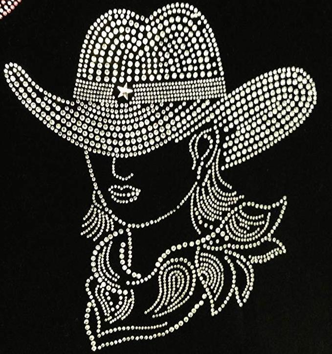 New products custom pattern heat transfer printing Diamond stickers on clothes