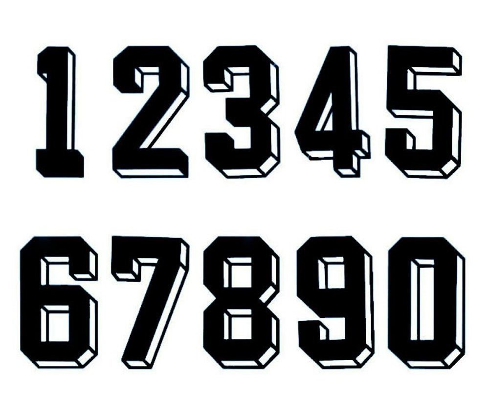 Football Custom Name and Number Iron On Vinyl Transfer, Create Your Own, Player Name Transfer