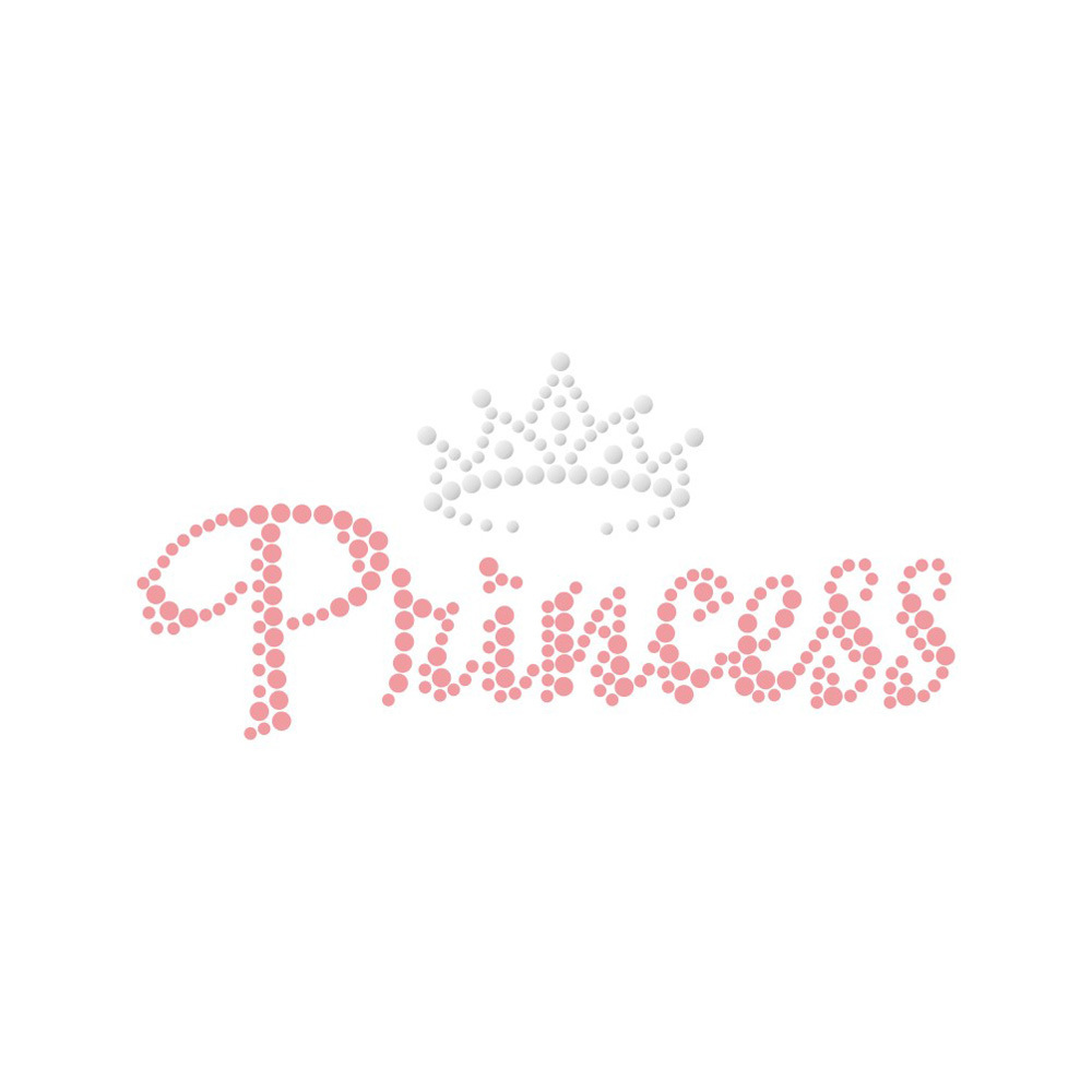 Iron On Rhinestone Transfer Wholesale Custom Princess Designs Rhinestone Transfer Hotfix Heat Transfer