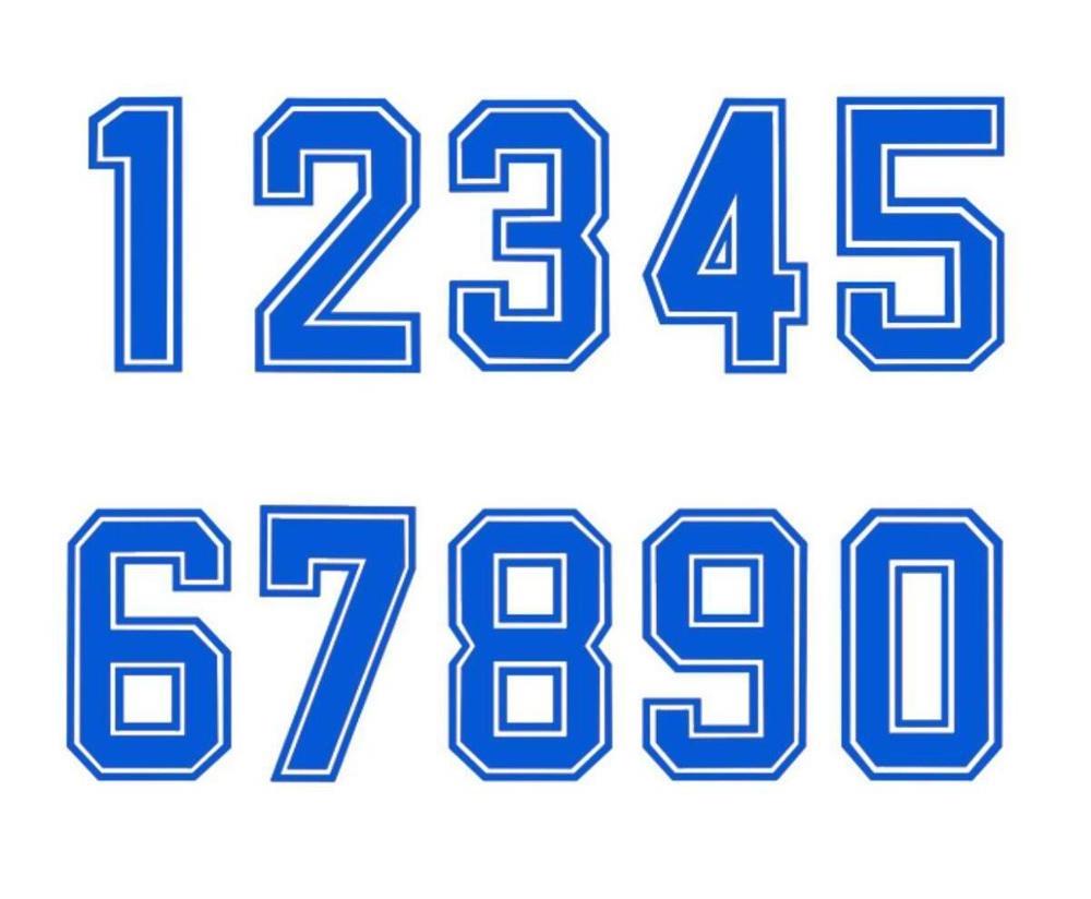 Football Custom Name and Number Iron On Vinyl Transfer, Create Your Own, Player Name Transfer