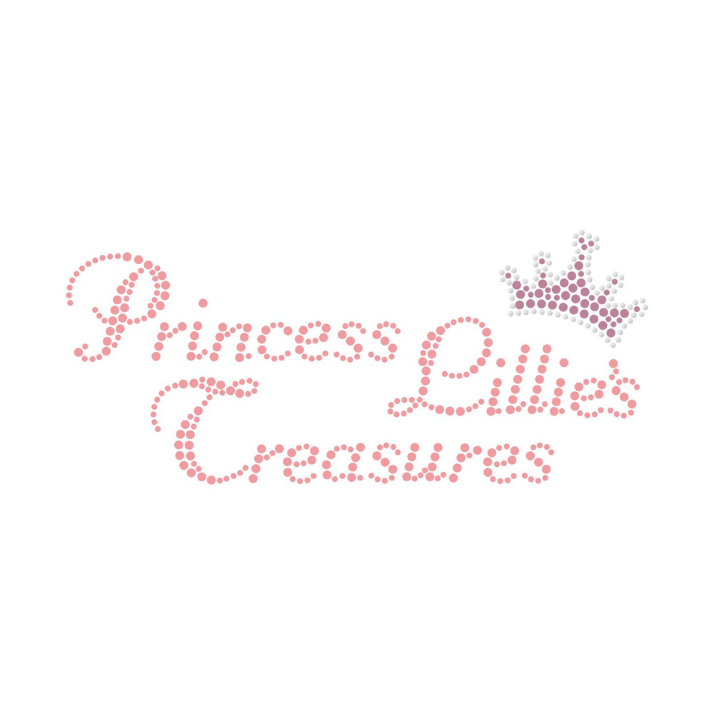 Iron On Rhinestone Transfer Wholesale Custom Princess Designs Rhinestone Transfer Hotfix Heat Transfer