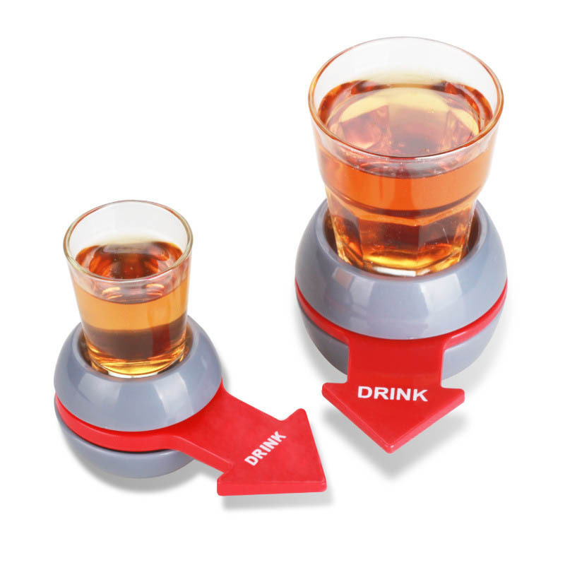 Level Arrow Wine Turntable Tool Creative KTV Bar Accessories Fun Party Pointer Spinner Roulette Drinking Game