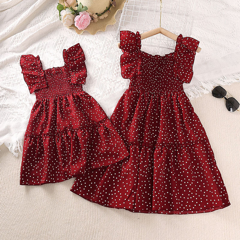 Girls' Dress 2023 Summer New Girl Baby Lovely Lace Sleeveless Princess Dress Children's Casual Dress