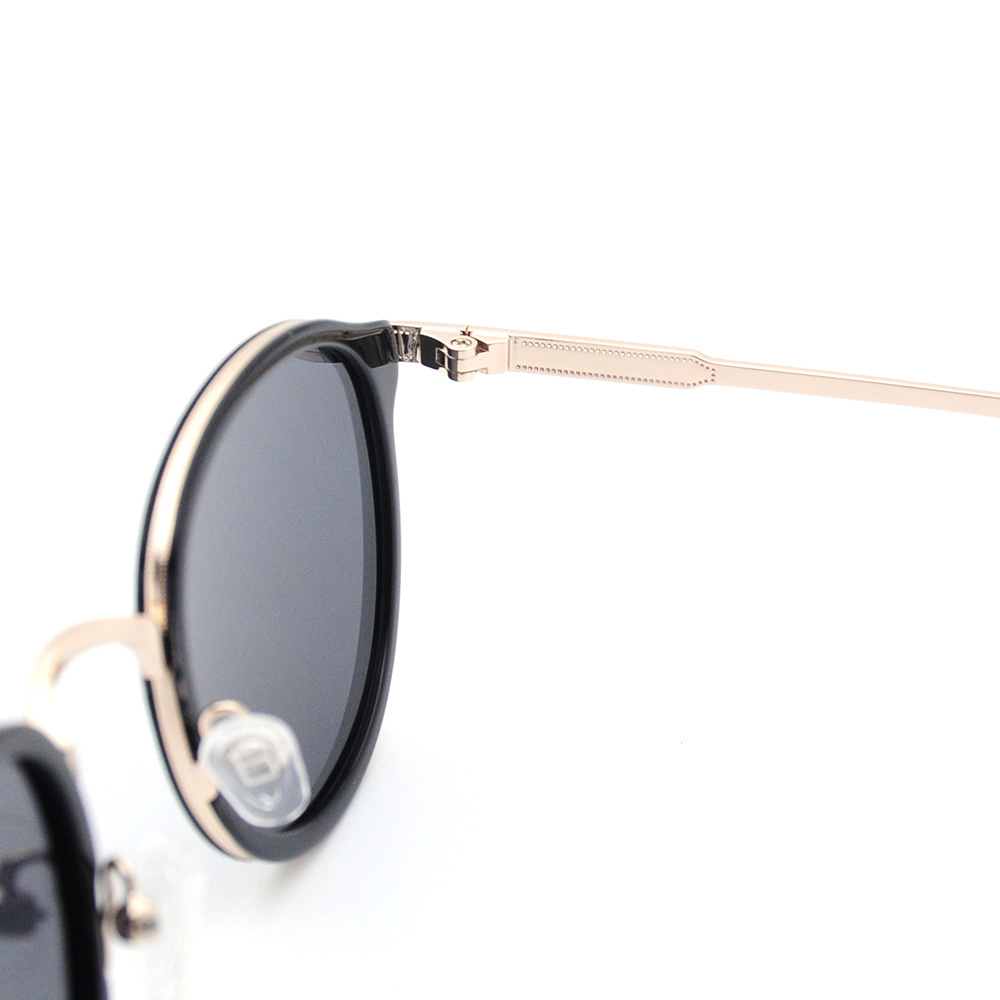 LS7043  fashion hand polished custom engraved acetate  polarized sun glasses for men