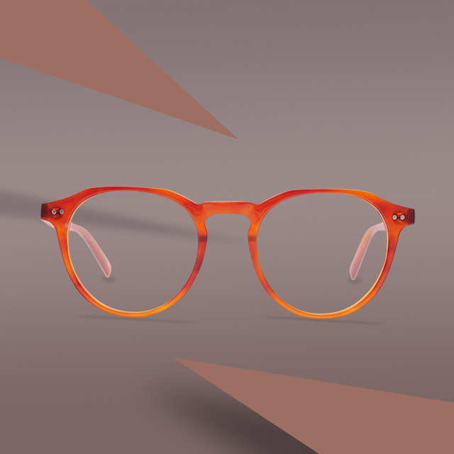 Popular Eyewear CE China Wholesale Cat Eye Glass Eyeglasses Spectacle Optical Frame Modern Design Italy Frames