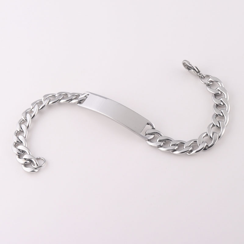 New design Mens Stainless Steel Bracelet Steel Cuff Bracelet