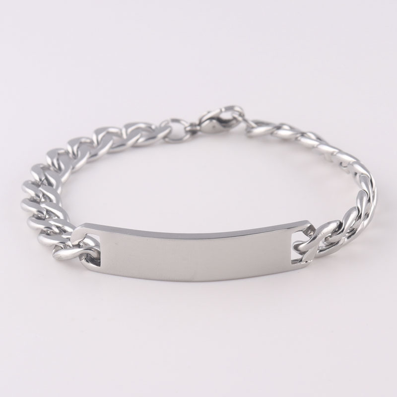 New design Mens Stainless Steel Bracelet Steel Cuff Bracelet