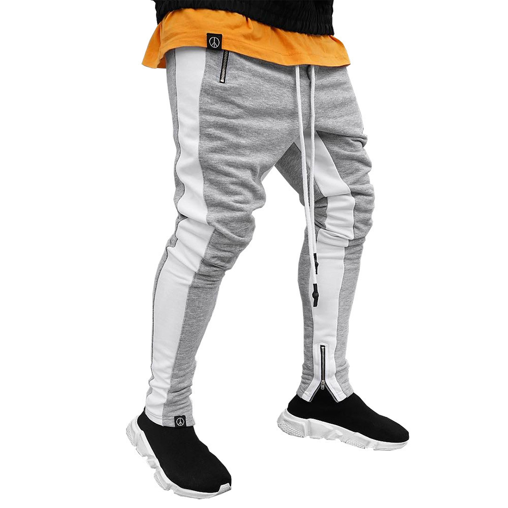 Mens Gym Sport Pants Hip Hop Slim Fit Trousers Workout Running Athletic Jogger Pants men wholesale track pants