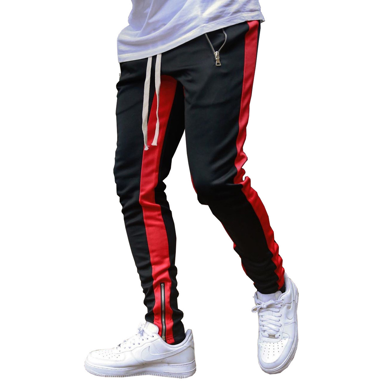 Mens Gym Sport Pants Hip Hop Slim Fit Trousers Workout Running Athletic Jogger Pants men wholesale track pants