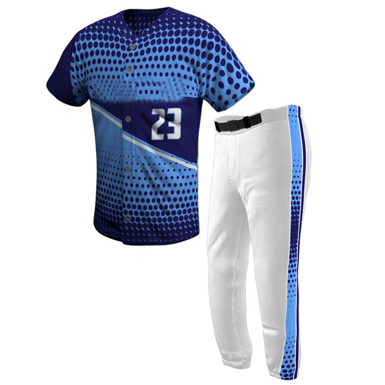 Mens Strip softball Baseball Uniforms Custom Sublimated Embroidery Stitched Baseball Jersey uniform