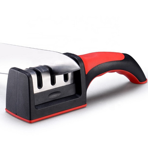 Factory Price Wholesale Steel Diamond Sharpening Tool Professional 3 Stage Knife Sharpener