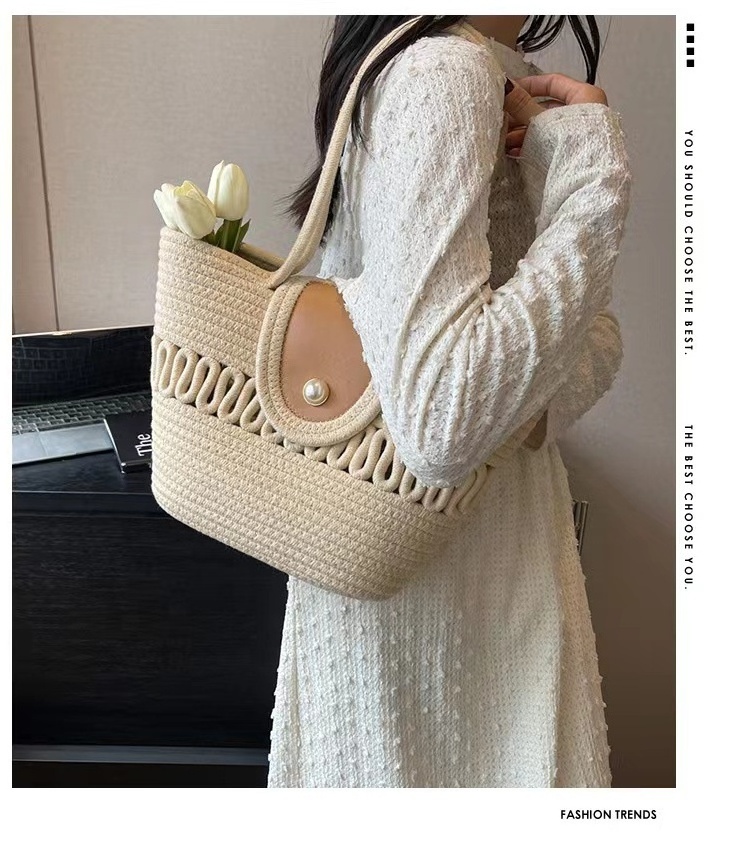 FSP102 large tote bag wholesale customised straw beach bag personalized woven beach bags