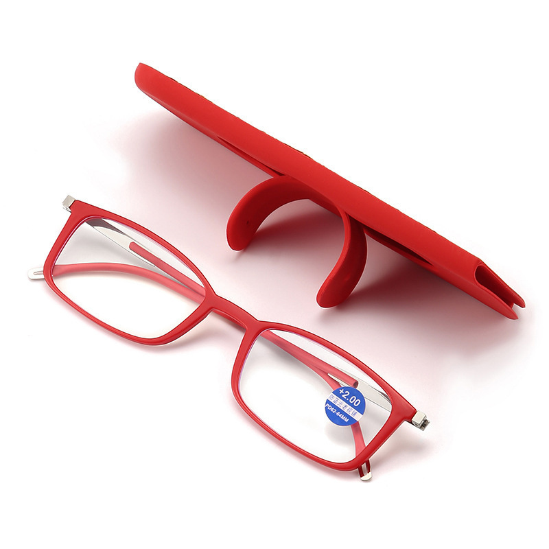 Ultra thin reading glasses anti blue light magnetic reading glasses with case