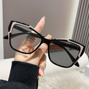 New Fashion Butterfly Cat Eye Women Computer Optical Glasses ABlue Light Blocking Eyeglasses Anti Blue Light Photocromic Glasses