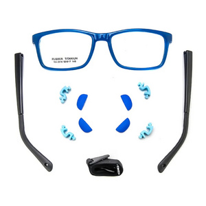 Nano Fashion High Quality Classic Silicon Kids Kid Rubber Optical Glasses Eyeglasses Sunglasses Clip On Frame Glasses