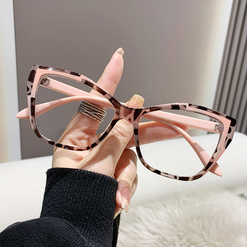 New Fashion Butterfly Cat Eye Women Computer Optical Glasses ABlue Light Blocking Eyeglasses Anti Blue Light Photocromic Glasses