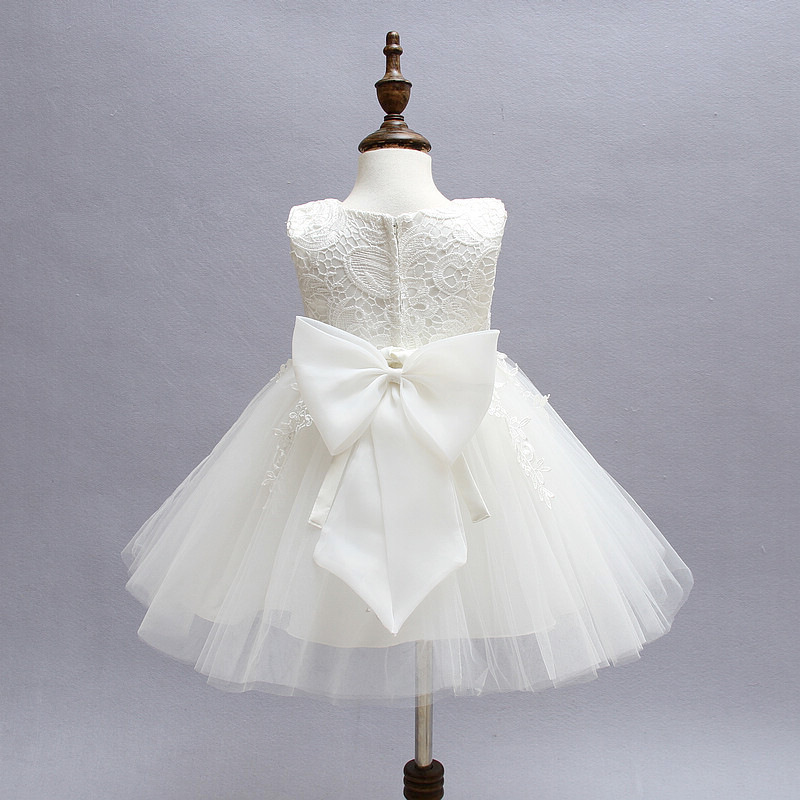 Ivy10424A Girls formal dress kids ruffleslace wedding dress baby evening party christening princess dresses