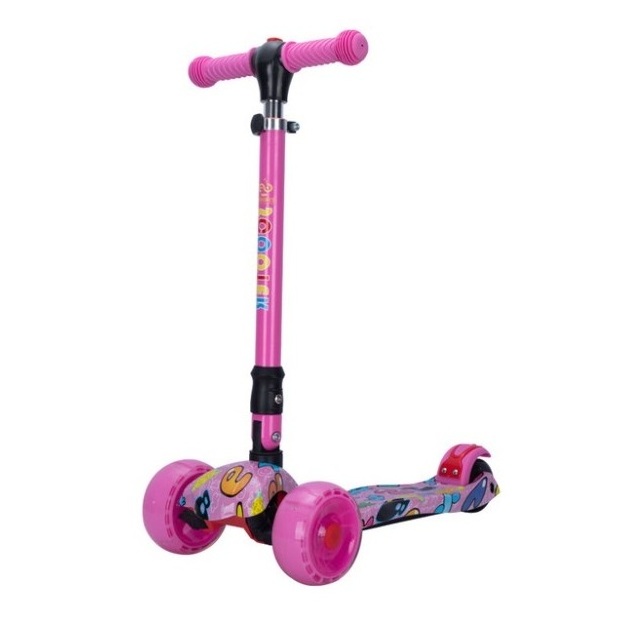 Baby Kids Child Toy Sale Push Pedal Kick 3 Wheels Skating Skate Board Foot Scooter For Kids