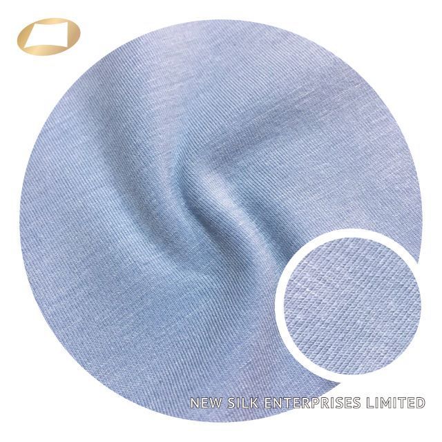 200gsm biodegradable elastic 32G micro modal spandex t shirt fabric