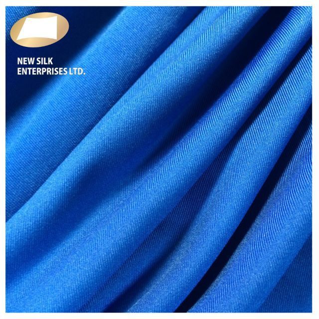 Tetoron textile 92 polyester 8 spandex circular knitted fabric