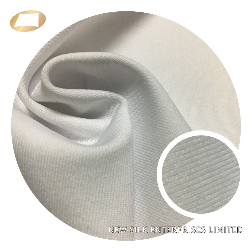 Polyester 92% topcool 8% elastane wicking dri fit fabric for athleisure wear