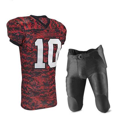 Men Sublimation For Camo American Football Team Uniforms For Latest Design Sports Wear American Football Uniform