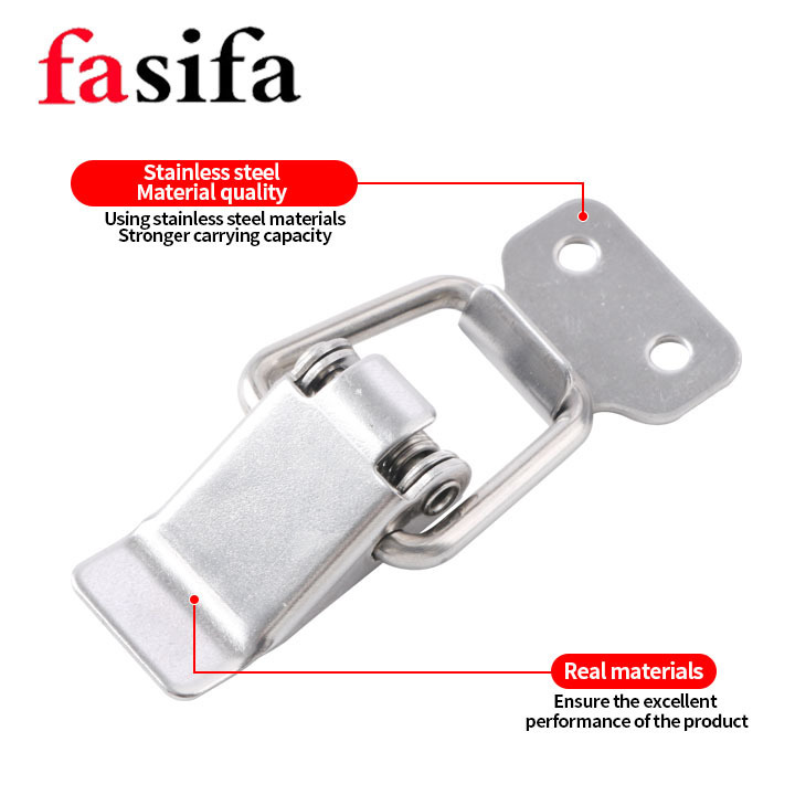 Padlock Buckles Stainless Steel Toggle Latch Clamps Adjustable Pull Latches Heavy Duty Toggle Bolts Clamps Lever Latches Spring