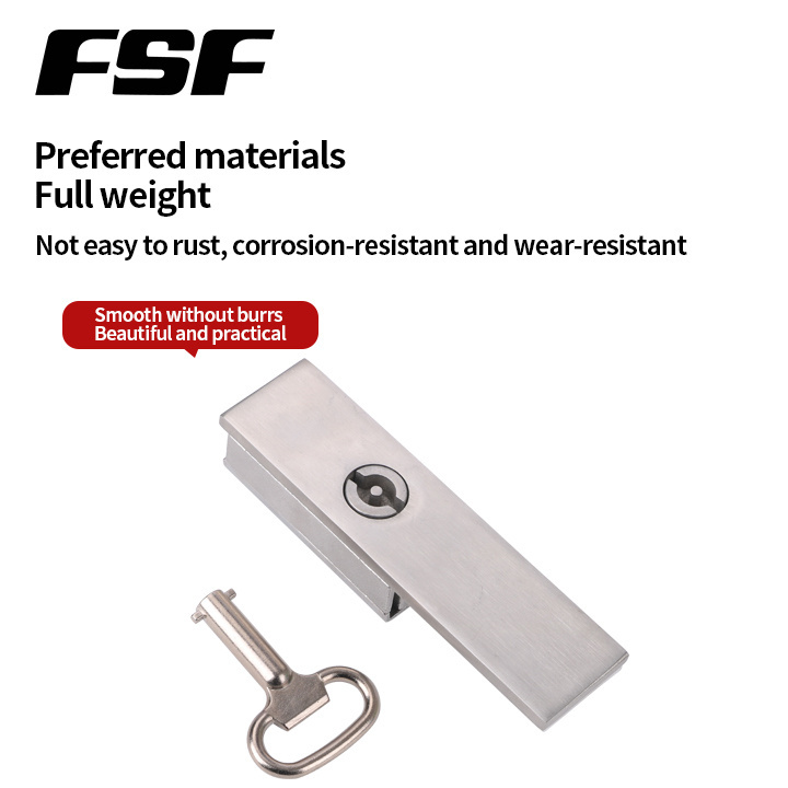 Flock body swing handle Rod Control lock for cabinet and Network cabinets use 3 point lock swing handle