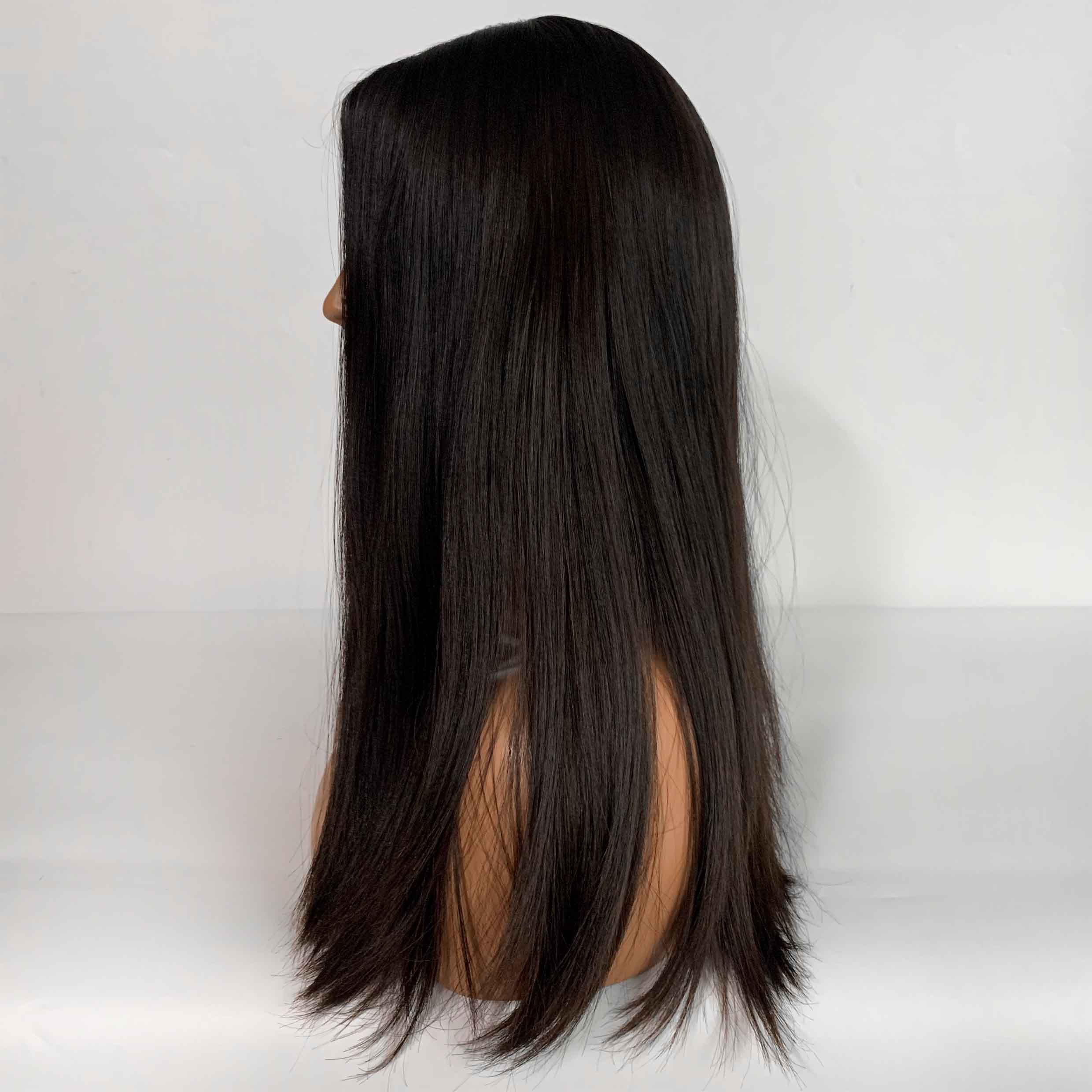 Fasimei hot selling Silk Skin Base Top Virgin European Hair Jewish Wigs