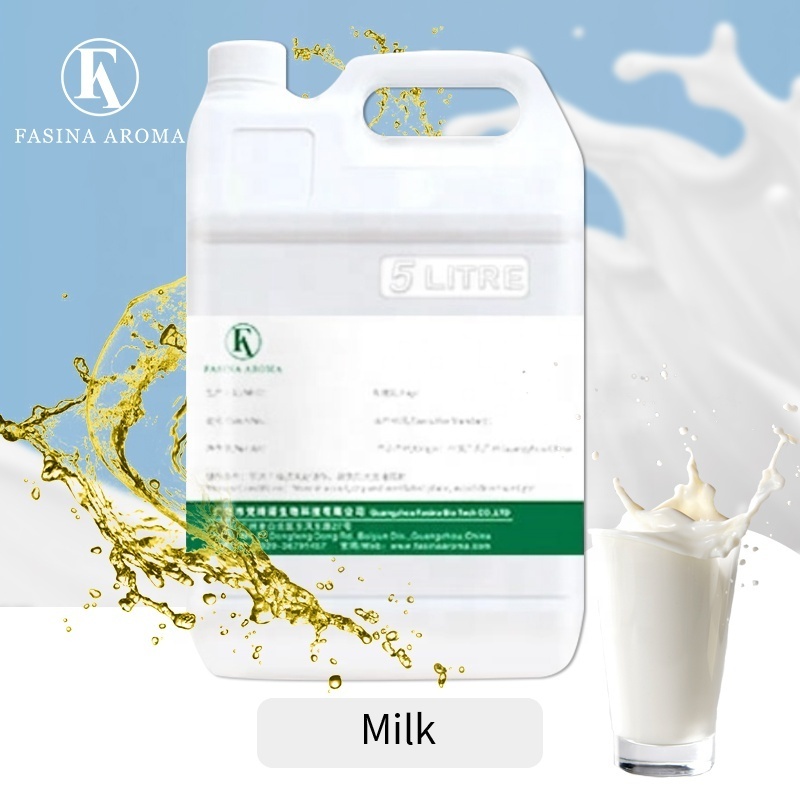 Factory supply 100% aromas concentrated food flavors food flavoring liquid king milk flavor