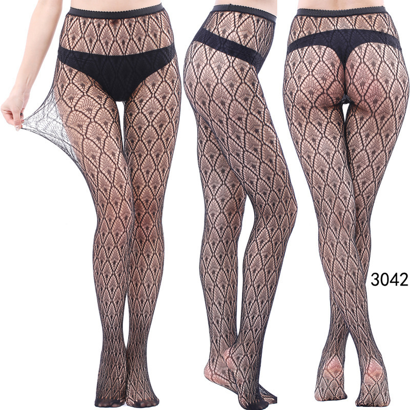 Women  fishnet stockings Sexy pantyhose fishnet stockings transparent women's