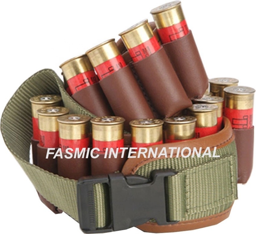 Genuine Leather Double Cartoos Cartridge Belt