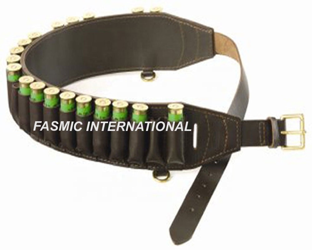 Genuine Leather Cartridge Heavy Use Cartridge Belt