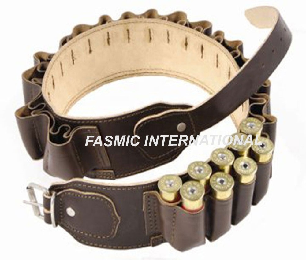 Genuine Leather Cartridge Heavy Use Cartridge Belt