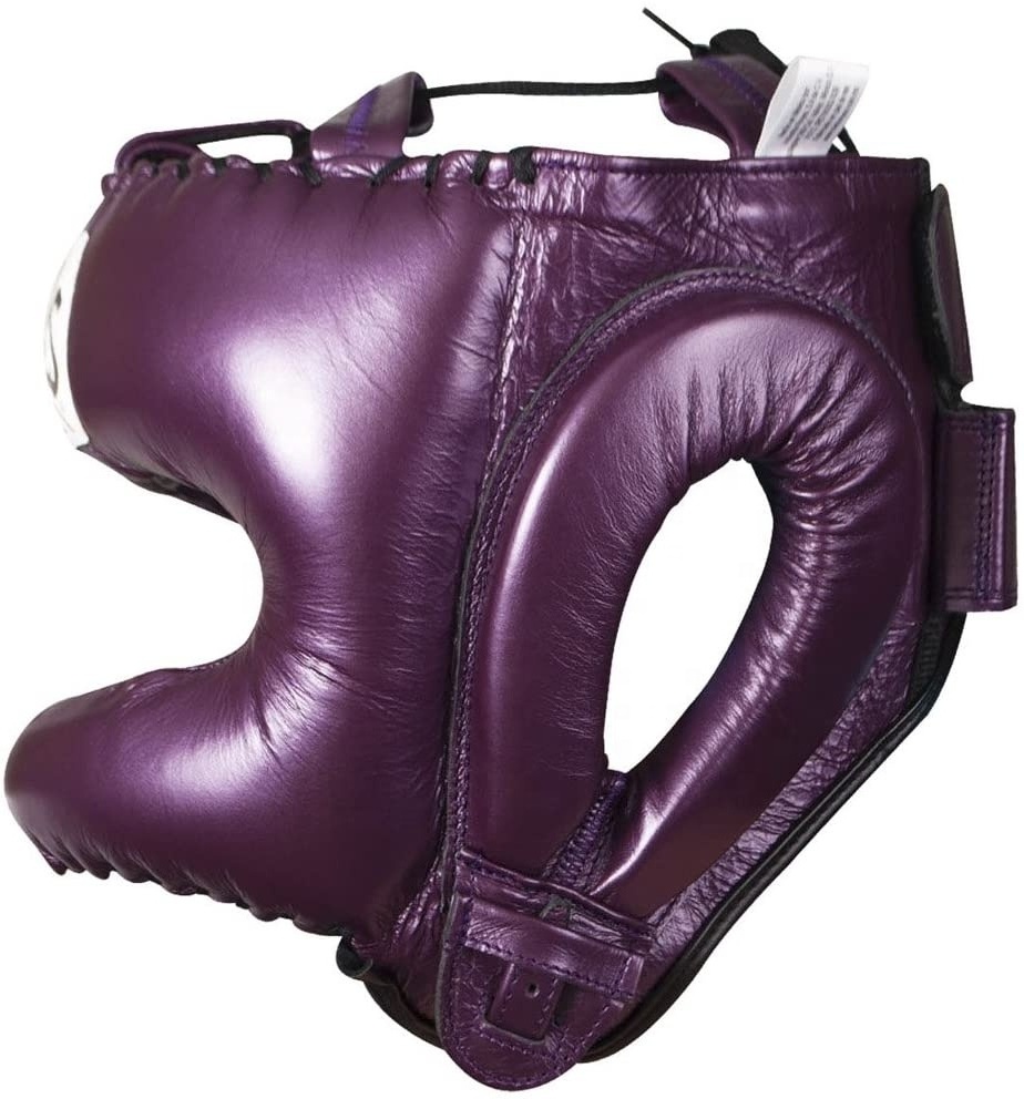 Professional Boxing Headgear Custom Design Leather PU Training Winning Boxing MMA Head guard OEM